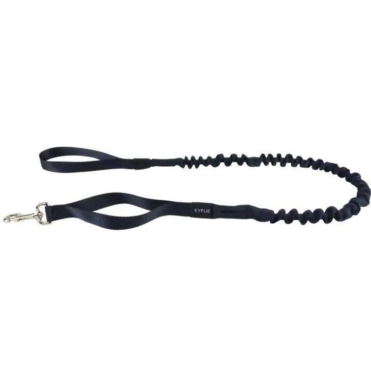 Laisse Élastique Ludus Cross Extension totale 2 m Noir