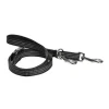 Laisse pour chien coloris noir en nylon tressé Bobby Safe 3 positions – Taille L
