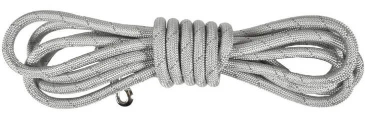 Laisse pour chien en nylon rond coloris gris Bobby Walk - 3 m