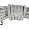 Laisse pour chien en nylon rond coloris gris Bobby Walk - 5 m