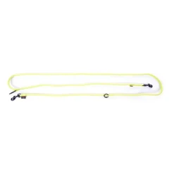 Laisse ronde 3 positions coloris vert citron - 1,3x190 cm