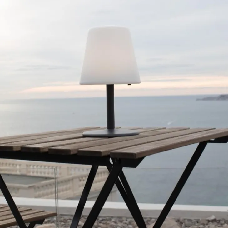 Lampe de table LED Batimex de H 26 cm avec chargement micro USB