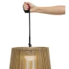 Lampe suspendue en bambou New Garden Okinawa hang - 28 x 39 cm