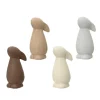 Lapin décoratif en terre cuite - 6,5 x 5 x 11,5 cm