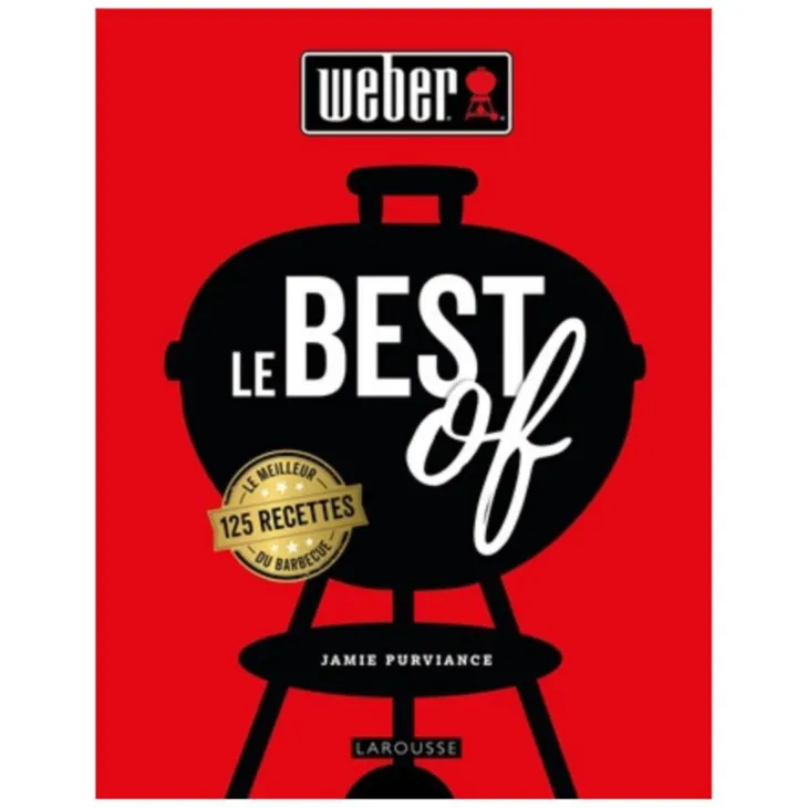 Livre de recettes "Le Best Of Weber"
