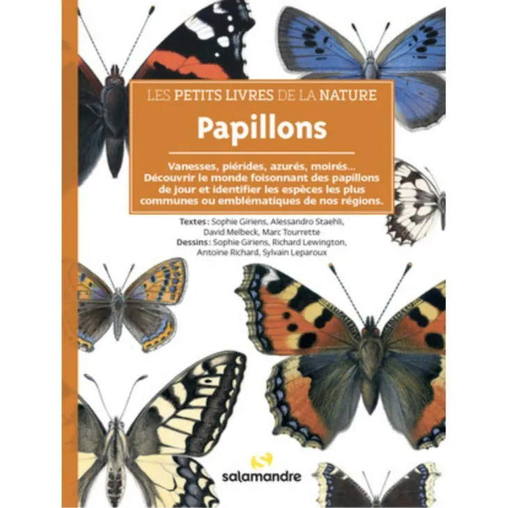 Livre Papillons aux Éditions Salamandre - 108 pages