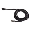 Longe ronde pour chien coloris noir 1,3 cm x 5 m