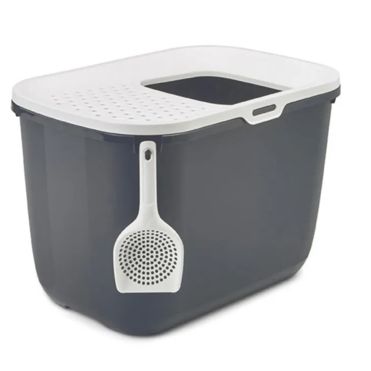 Maison de toilette gris Savic Hop In - 58,5 x 39 x 39,5 cm