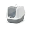 Maison de toilette pour chat Nestor Jumbo Gris 66,5x48,5x46,5 cm
