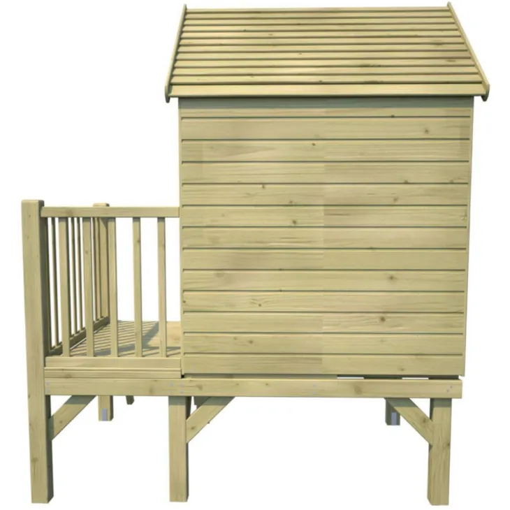 Maisonnette en bois Soulet Winny - 176,30 x 210 x 153,70 cm