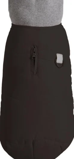 Manteau pour chien coloris noir Bobby Contraste - Taille 70XXL