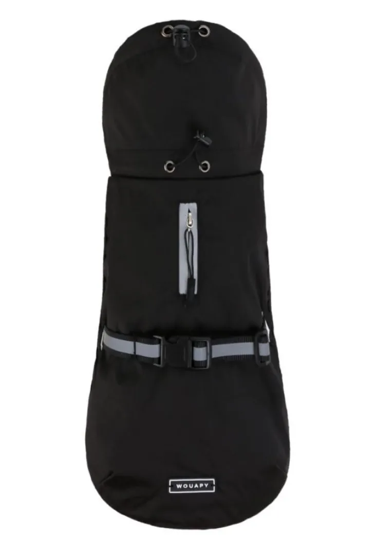 Manteau pour chien coloris noir Wouapy All Seasons - Taille 80