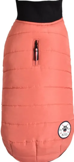 Manteau pour chien molosse coloris rose blush Bobby Costaud – B44L