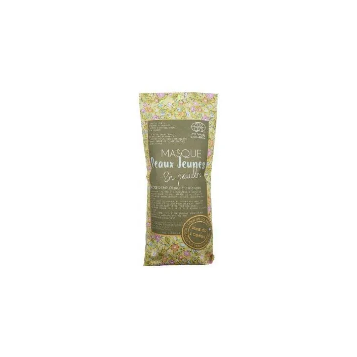 Masque en poudre peaux jeunes Mas du Roseau