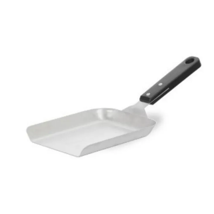 Maxi spatule en inox avec rebords Le Marquier