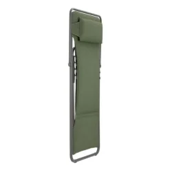 Maxi Transat BeComfort® tube titane olive Lafuma Mobilier - 62 x 83 x 94 cm
