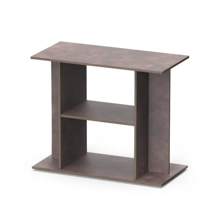 Meuble pour terrarium coloris marron en bois tortue terrestre Terratlantis Tortum terra 100 - 46 x 95,5 x 80 cm