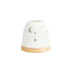 Mini igloo nuit étoilée coloris blanc en céramique
