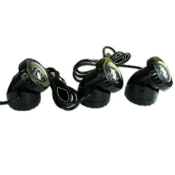 Mini-spots pour bassin LED, spéciale subaquatique, AQUA NOVA BASSIN - modèle NPL1, lot de 3