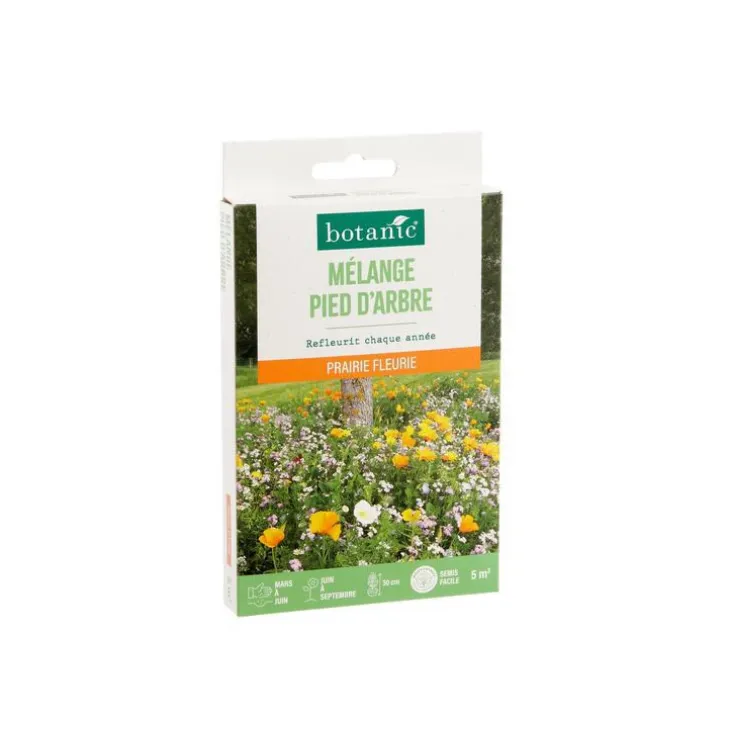 Mélange de graines pour pied d'arbre botanic® - graines à semer (5 m²)