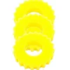Mousses de filtration jaunes pour bassin SUNSUN BASSIN - modèle CPF 1500 - pack de 3