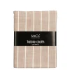 Nappe en coton beige Alivo - 250 x 140 cm