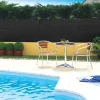 Natte brise vue Totaltex noir en polyéthylène 10 m x 150 cm