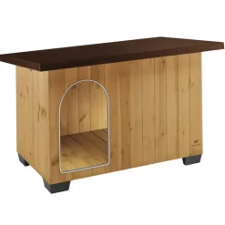 Niche en bois pin nordique coloris marron Baita 80 - 95,5 x 65 x 65,5 cm