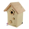 Nichoir le poupon pour mésanges bleues en bois 19 x 16 x 26 cm