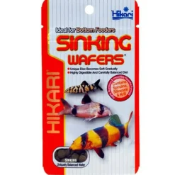 Nourriture pour poissons d'aquarium, granulés coulants, HIKARI AQUARIUM Sinking Wafers - 50g