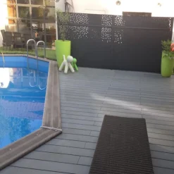 Pack complet terrasse composite anthracite 5 m2