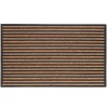 Paillasson en fibre de coco motifs traits taille L - 72,2 x 45,5 cm
