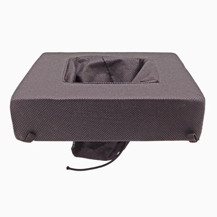 Panier flottant swimplant carré pour plantes noir 20x20 cm