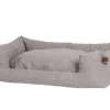 Panier pour chien coloris gris Fantail Eco Snooze Harbor Grey - 110 x 80 cm