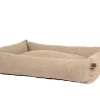 Panier pour chien coloris beige Fantail Eco Snug British Tan - 120 x 95 cm