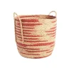 Panière en osier naturelouge Terra taille 2 - ø 34 x H 32/37 cm