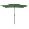 Parasol droit couleur amande Proloisirs Tilt - 3 x 2 m