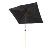 Parasol rectangulaire à manivelle en aluminium - 200 x 300 cm