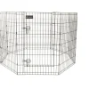 Parc pour chien en métal noir - 91 cm