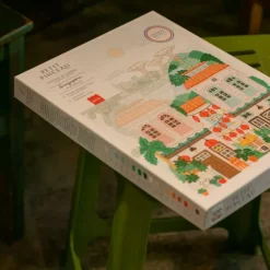 Peinture au numéro Singapour Petit Pinceau by La Petite Épicerie - 25,5 x 33 cm