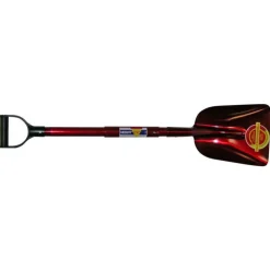 Pelle à neige pliable rouge en aluminium 97 cm