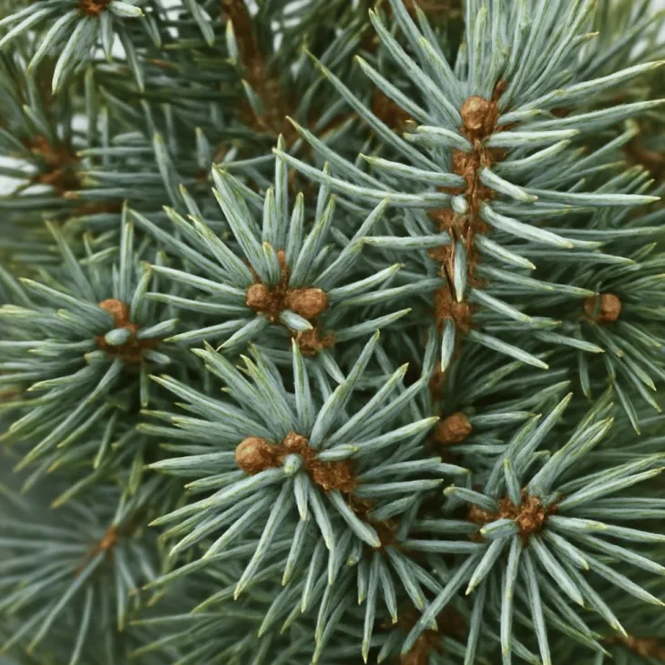 Petit sapin naturel épicéa Picea Pungens Super Blue