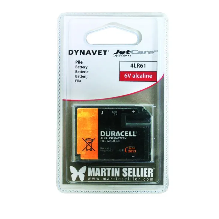 Pile 4LR61 6V alcaline pour collier Jet Care ou Aboistop Spray