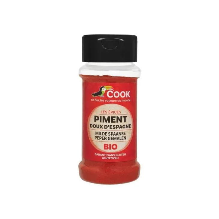 Piment doux d’Espagne bio en pot de 40 g
