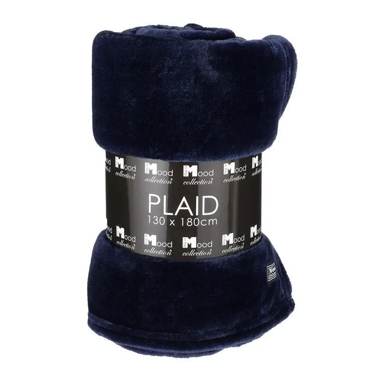 Plaid polaire Famke en polyester - 180 x 130 cm