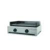 Plancha électrique en inox et fonte émaillée Forge Adour Modern E 60 - 65,5 x 54,5 x 23,8 cm
