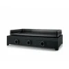 Plancha Modern gaz 75 coloris noir en acier Forge Adour - 80,5 x 57,3 x 23,8 cm