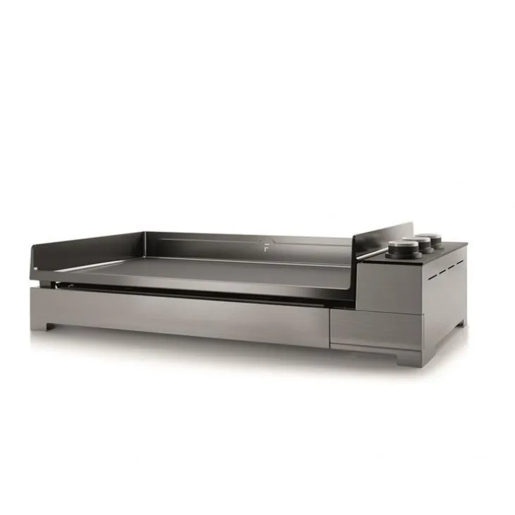 Plancha Premium Gaz 75 châssis Inox