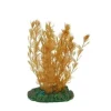 Plante artificielle pour aquarium, myriophylle jaune, AQUA NOVA - Hauteur 13cm