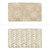 Plateau Penjab coloris beige en porcelaine - 29 x 16 cm